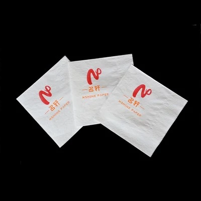 Guardanapos de coquetel de papel luxuosos